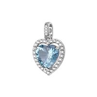 Charm Brosway Woman FANCY CLOUD LIGHT BLUE in Silver Cubic Zirconia FCL125